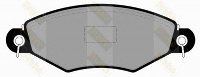 BRAKE ENGINEERING pa1821 -  Комплект тормозных колодок, дисковый тормоз